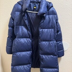 Polo by Ralph Lauren Kids Blue Puffer Coat